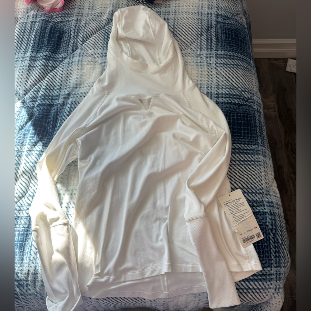 New with Tags- Lululemon New with Tag Brisk Running Hoodie Size 12